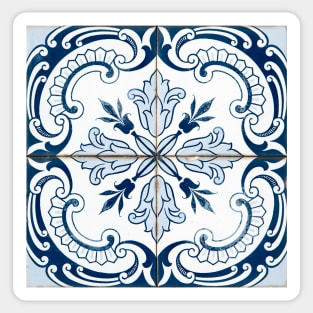 Traditional Portuguese glazed tiles Sticker